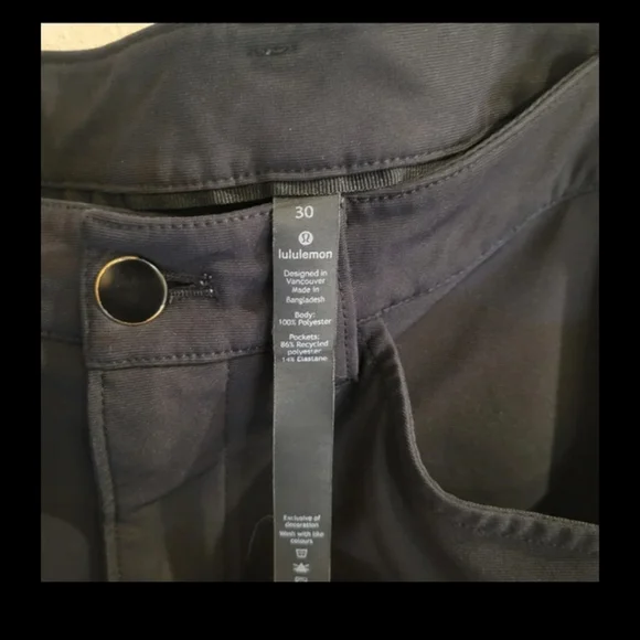 Lululemon Mens Performance Golf Pants ABC Commuter Men's Size 30 - Picture 6 of 6